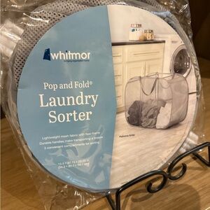 Whitmor Pop and Fold Laundry Sorter